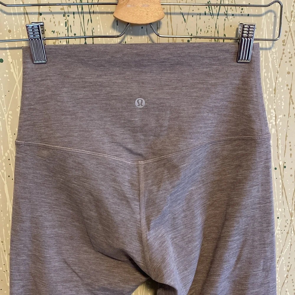 Lululemon Align Pant 28” Heathered Lunar Rock size 6 - Picture 3 of 5